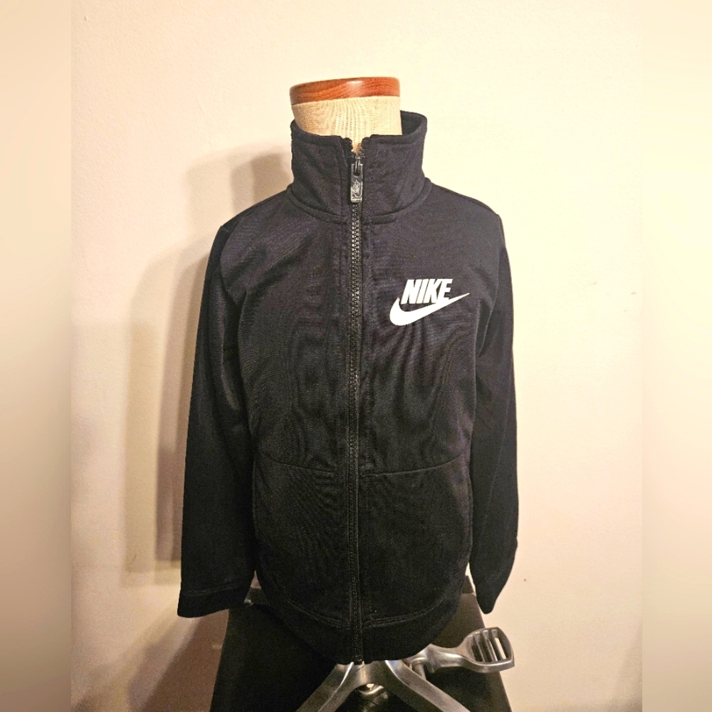 Nike Boys Black Zip-Up Jacket